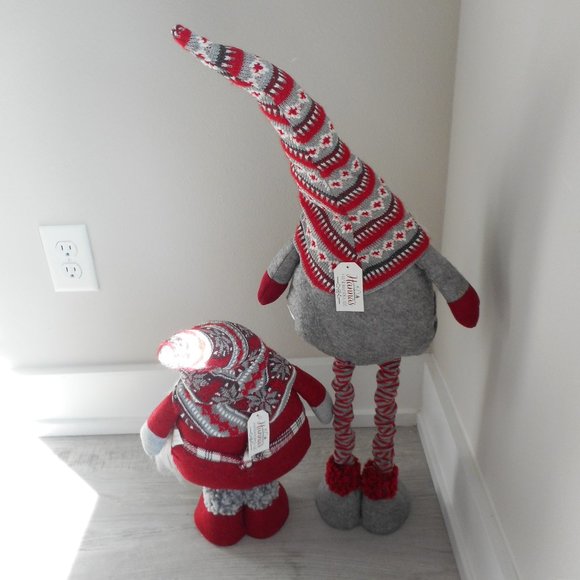 No Eyes Gnomes, Set of 2, Winter Jam Stretch - Picture 6 of 6